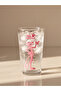 Rmz Gi̇yi̇m Farkiyla Pink Panther Printed Glass Cup 550 ml