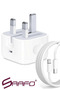 20W USB-C Power Adapter (Folding Pin) with USB-C to Lightning Cable | PD Fast Charger | Compact Wall Charger - 3