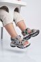 Gray Camouflage Boys' Sandals