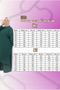 57029 Plus Size Half-Patch Slit Pants Suit - Tan - 3
