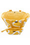 Yellow Patterned Women's Double Pocket Picnic, Beach, Makeup, Baby Care Set Bag Shoulder & Hand Bag - 4