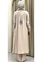 100% Cotton Muslin Fabric as Light as Feather Breathable Natural and Soft Islamic Clothing Two-Piece Set - 5
