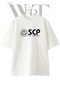Scp Foundation Design Printed Unisex White Oversize T-Shirt