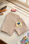 100-Piece Back to School Student Gift Pack (Polka Dot Paper Bag (11X20Cm) and 105 4cm Stickers) - 2