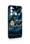 Tecno Spark 8C Compatible Starry Night Pattern Silicone Case - 3
