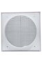 Air Vent Cover Set, Square Mesh Screen and Louvered Grille, White,25cm - 2