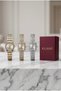 3-Piece Women's Steel Watch Set Gold & Silver Vintage Women's Watch Old Money Elegant Stylish Luxury Women's Wristwatch Premium |   Limited Edition 2026