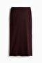 Linen-blend slip skirt - 3