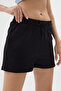 Women's High Waist Combed Cotton Mini Shorts