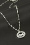 Aconcept Dog Zircon Stone Necklace - (154405) Silver Color - 2