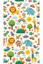 Elastic School Desk Cover 20Pcs 110X40 cm | Washable, Durable, Polyester Stain-Resistant Fabric (Teacher's Desk Gift) - 2