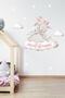 - Sim24 - Happy Rabbit Family Wall Sticker Colorful