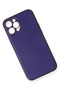 Aconcept iPhone 12 Pro Case Coco Leather Silicone Cover (113700) - Purple - 2