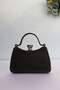 Elysara Eb0751 |   Plaid Stylish Double Metal Handle Evening Dress Bag - 2