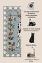 Eta Traditional Patterned Modern Woven Base Decorative Carpet Sdtamor2917 - 3