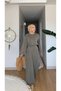 Molly Nelly Women's Asymmetrical Cut Casual Suit with Pants - 2