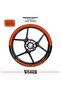 Cfmoto 250Sr Wheel Rim Strip – Half Rim Covering & 250Sr Lettering Sticker Set