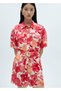 Floral Print Short Jumpsuit