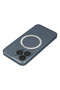 Aconcept iPhone 13 Pro Case Jack Magneticsafe Lens Silicone - (11302) Sierra Blue - 5