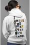 Design Billie Eilish Singer Back Printed Unisex Oversize Combed Cotton Hoodie