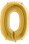 Albemo Foil 0 Number Balloon 888483 - 2