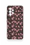 Samsung A53 Compatible Mini Pink Flower Pattern Silicone Case - 2