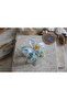 Colorful Lotus Latch Buckle / Light Blue - 4