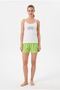 100% Cotton Combed Favored Pattern Women's Shorts Set with Straps
