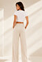 Women's 92% Cotton Crew Neck Short Sleeve 3-Piece Crop Top Undershirt - Stretchy & Soft Texture - 7