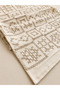 Premium Embroidered 100% Cotton Runner - Mosaic 52X134 cm - 2