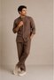 Men's Hajj Umrah Suit 100% Cotton Muslin Full Buttoned, Daily Use - 2