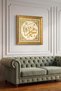 Velvet Wooden Decor Featuring the Name of Muhammad - Islamic Wall Art for Home, Office, and Mosque Decor - 4