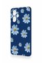 Poco F5 Compatible Blue Daisy Patterned Silicone Case - 4