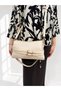 Women's Double Strap Gold Buckle Daily Stylish Hand and Shoulder Bag - 4