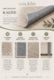 Decorative Carpet Non-Slip Base Stain-Resistant Washable Rug Custom Size Living Room Carpet 3065 - 7