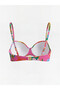 Trendlucky Women's Patterned Bikini Top with String Straps Without Padding - 2