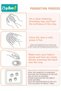Baby Handprint and Footprint Maker Kit for Newborn Boys Girls, Infant Milestone Picture Frames for Toddlers, Best New Mom Gift - Foot Impression Photo Keepsake for Girl & Boy - 8