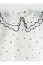 Two Mt Shop Quality Baby Collar Heart Patterned Girls' Dress - 3