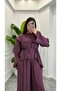 Vual kumaş pantolonlu takım - 5
