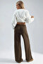 Soft Touch Modal Textured Trousers with Bow Detail - 6