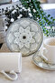 Hüma 4 Piece Porcelain Coffee Cup Set for 2 People - 5