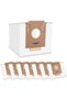 (8-pack) Replacement vacuum cleaner brush heads for Ecovacs Deebot Ozmo N10 N10 Plus T8 AIVI T8 Max, AIVI, T8 T9 T9+ N8 series vacuum cleaners.