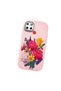 Realme C25 Compatible Case Camera Protector Pink Silicone Couple Phone Case with Floral Pattern - 3
