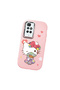 Redmi 10 Compatible Case Camera Protector Pink Silicone Couple Phone Case with Kitty Pattern - 3