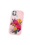 Realme C21Y Compatible Case Camera Protector Pink Silicone Couple Phone Case with Floral Pattern - 3