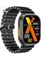 HXD Zoomlion KW63 Ultra 3 Smart Watch 2-in-1 | Bluetooth Calling, Voice Assistant, Sports Modes, Heart Rate Monitor, Weather, Music Control & Message Notifications | Compatible with Android &