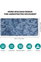 لوحة ماوس كبيرة للألعاب من TIDALSOIL مقاس 90 سم × 40 سم - لوحة ماوس كبيرة الحجم مع قاعدة مانعة للانزلاق، ستانلس ستيل - 7