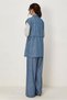Denim Look Stone Detail Set 46608 - 4
