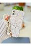Soft Silicone Camera Protection Case with Flower Charm Design Compatible with iPhone 12 and 12 Pro - 3