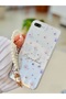 iPhone 7 Plus and 8 Plus Compatible Flexible Silicone Case with Flower Charm Design and Toy - 3